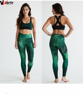 Conjunto de Yoga para Mujer de Material Duradero en Oferta, Conjunto de Yoga para Mujer de Alta Calidad a Bajo Precio, Leggings y Sujetador Deportivo Vafir Fitness - Product Image 1