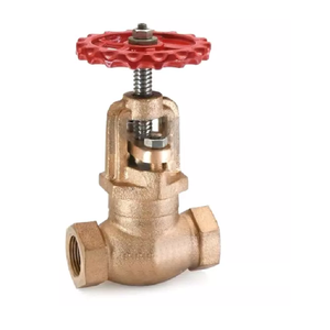 1 Válvula de globo de 1/2 pulgadas Bronce B61 Ajuste del capó Control manual para agua 200 LB Clasificación de diseño Soporte personalizado OEM - Product Image 1