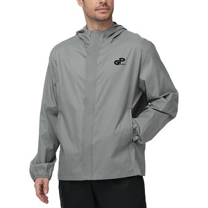 Veste de golf coupe-vent confortable pour hommes, résistante au vent, légère, respirante, vêtements de performance athlétique pour l'extérieur - Product Image 1