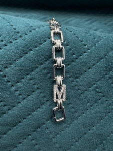 Magnifique bracelet en diamant rond de 0,61 carat cultivé en laboratoire en platine PT950 pour femme - Product Image 6