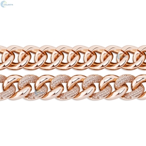 Luxury Lab Grown Diamond Hip Hop Bracelet <b>Iced</b> <b>Out</b> Cuban Link Bracelet Customized Rapper Style Bracelet - Product Image 5