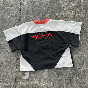 Camiseta de Hombre Oversize de Algodón 100% Pesado con Logo Aplicado, Hombros Caídos y Corte Boxy - Estilo Urbano Personalizado - Product Image 4