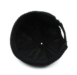 Unisex Ripped Striped Earflap Beanie Hat 100% Acrylic Street Style <b>Winter</b> <b>Cap</b> for Children Casual Wear Adjustable Knitted Ribbed - Product Image 5