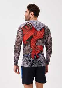 Chemise à manches longues pour homme Cyberpunk Robot, impression par sublimation, séchage rapide, polyester, taille adulte - Product Image 4