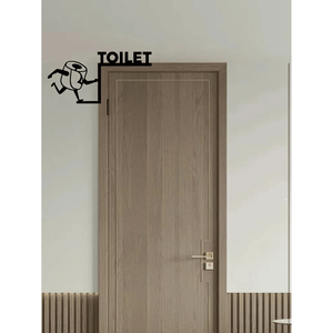 CIFbuy Decorazione da Parete in Ferro Stile Retrò per Bagno, Insegna con Citazione Divertente, Regalo per la Casa, Servizio di Ritiro Disponibile - Product Image 1