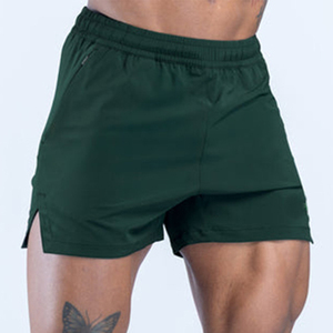 Pantalones Cortos Deportivos para Hombre, Estilo Moderno, Color Pino, Cómodos, de Secado Rápido, con Bolsillos, Logotipo Personalizado, Cintura Elástica - Product Image 3