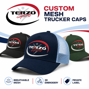 Gorras Trucker de Malla Bicolor Personalizadas con Bordado 3D, Novedad 2026, Fabricante de Marca Privada - Product Image 1