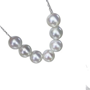 Collar de Perlas Circulares de 5-6 mm con Defectos, Serie Comet, Plata de Ley S925 Natural Multicapa, Estilo Moderno, Caja de Regalo Incluida - Product Image 5