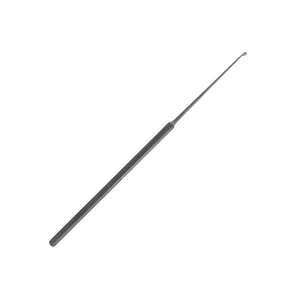 16.5cm Stainless Steel <b>Ear</b> Curette Blunt Curved Manual ENT Surgical Instrument for <b>Ear</b> Canal <b>Cleaning</b> and Otology - Product Image 6