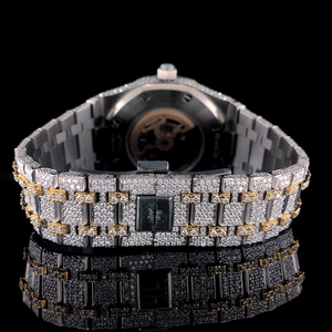 Reloj Mecánico ETA Clásico Unisex de Lujo, Edición Limitada, Hecho a Mano, con Cristales de Zafiro y Acero Inoxidable - Product Image 5