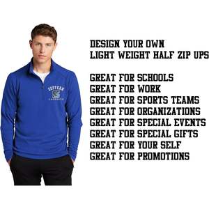 2025 personnalisable hommes St273 demi-fermeture éclair pull français éponge léger à capuche personnalisé couture Logo promotionnel - Product Image 4