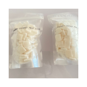 Frozen Peeled Chopped Organic <b>Coconut</b> Cubes IQF Vacuum Pack Fruit for Drinks Desserts - Product Image 1