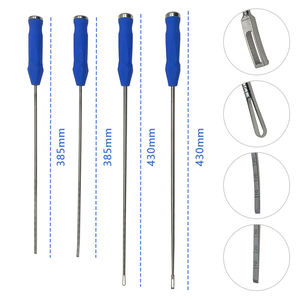 Juego de Herramientas Quirúrgicas Azicon para Preparación de Placas Intervertebrales, Raspador de Discos, Cureta Espinal, Discectomía y Fusión - Product Image 4