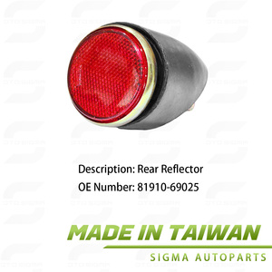 Rear <b>Reflector</b> Assembly 81910-69025 for TOYOTA OE Quality Made in Taiwan - Product Image 4