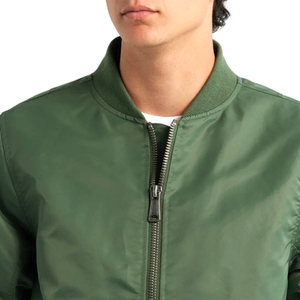 Vestes en nylon satiné décontractées pour hommes, prix de gros, logo personnalisé, service OEM, durables, chaudes, style streetwear, quantité en vrac - Product Image 6