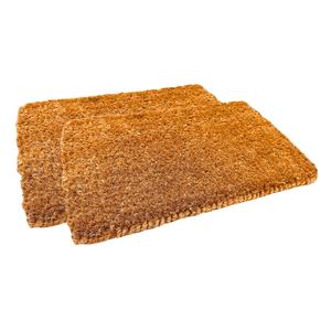 Hot Selling INDOOR MAT / DOOR MAT Sustainable <b>Flooring</b>: 100% Coconut Fiber Indoor Coir Mat, 40x60cm with 2 Layers - Product Image 1