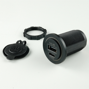 Quality product <b>Universal</b>-Powered Dual Port USB PD Charger <b>Socket</b> For Fleet Vehicle Power Solutions - Product Image 4