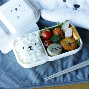 Airtight Kids Bento Box 400ml Leakproof, BPA-Free <b>Plastic</b>, Dome Lid, Microwave Safe, Cute <b>Animal</b> Design - Product Image 2