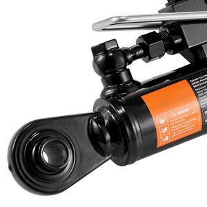 Braccio Idraulico Superiore Cat.1-1 per Trattori, Cilindro da 8-1/4\"-26-3/8\" con 2 Tubi e Valvola di Non Ritorno G3/8\" - Product Image 1