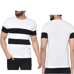 Camiseta Lisa de Alta Calidad para Hombre, Verano, Informal, Algodón Suave y Transpirable, Cuello Redondo, Manga Corta, Estilo Moderno para Uso Diario - Product Image 3