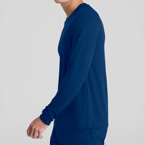 Uniformes Médicos de Alta Calidad en Oferta, Uniformes de Enfermería para Verano, Uniformes de Hospital, Camisetas Médicas de Secado Rápido, Azul Marino - Product Image 4