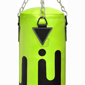 Sacs de frappe robustes en cuir avec logo personnalisé / Équipement de boxe en gros - Sac de frappe lourd à vendre - Product Image 5