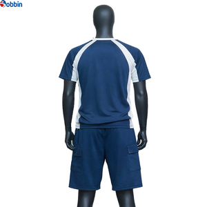 BOBBIN INDUSTRIES Conjuntos de Shorts Cargo de Verano Cómodos, Transpirables y de Secado Rápido, Tallas Grandes, Unisex, Colores Sólidos, Logotipo Personalizado en la Parte Delantera - Product Image 2