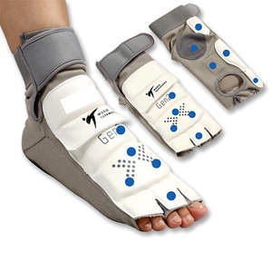 Calcetines con Sensor para Taekwondo Gen 2, Aprobados por la WT para Competencias y Entrenamiento, Calcetines Electrónicos Unisex, Suaves, Duraderos y Transpirables - Product Image 1