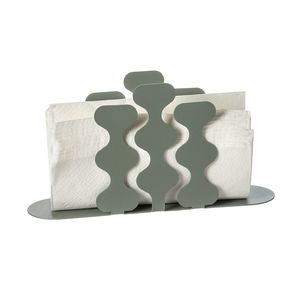 Moderno Dispensador de Servilletas y Toallas de Metal Resistente al Viento para Mesa de Comedor - Product Image 3