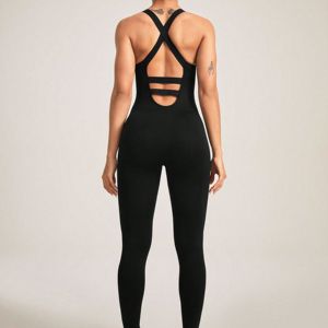 Conjunto Deportivo de Compresión de 2 Piezas para Mujer, Conjuntos de Yoga, Top Deportivo Sin Costuras, Leggings Levanta Glúteos, Leggings de Yoga para Mujer - Product Image 5