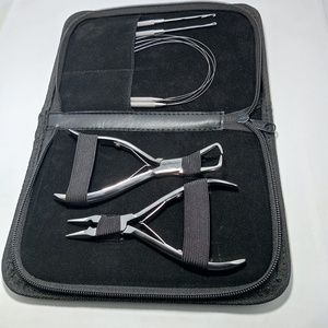 Kits professionnels d'extensions capillaires avec pinces à extensions, ensembles d'outils en acier allemand pour extensions, perlage et pinces à boucles - Product Image 6