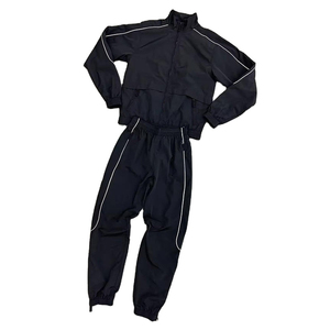 High Quality Custom Sportswear Outdoor Waterproof Reflective Nylon Windbreaker <b>Track</b> <b>Jacket</b> and Pants Set Tracksuit <b>Man</b> - Product Image 4