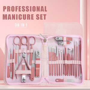 Kit de manucure et pédicure professionnel en acier inoxydable, ensemble d'outils de soin des ongles de haute qualité pour salon, voyage et usage quotidien - Product Image 3