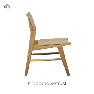 Modernas Sillas de Comedor de Madera de Teca de Indonesia, Impermeables, Sillas para Restaurante, Muebles de Jardín para Exteriores - Product Image 2
