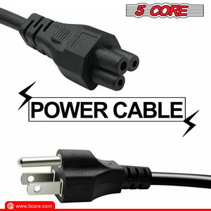 สายไฟต่อพ่วง AC ยาว 10 ฟุต 3 ขา แบบ US ตัวผู้ ต่อ IEC ตัวเมีย 16AWG 125V 13A - Product Image 5