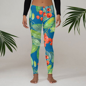 Leggings pour femmes au design tendance, taille élastique, respirants, légers, vente en gros - Product Image 5