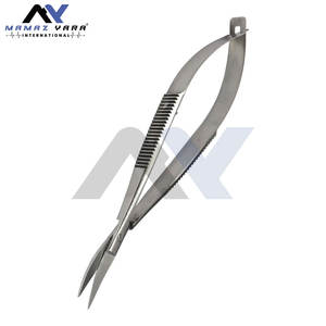 Tijeras Curvas de Acero Inoxidable de 4.5 Pulgadas, Ergonómicas, Duraderas y Diseñadas con Precisión para un Corte Cómodo - Product Image 4