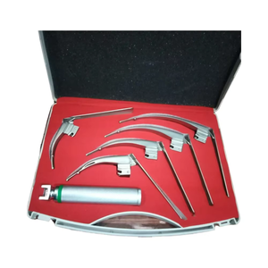 Set de Laringoscopio Manual para Bebés y Adultos, con Hojas Reutilizables de Acero Inoxidable, Duradero, Ligero, Instrumento Quirúrgico de Alta Calidad MOL - Product Image 2
