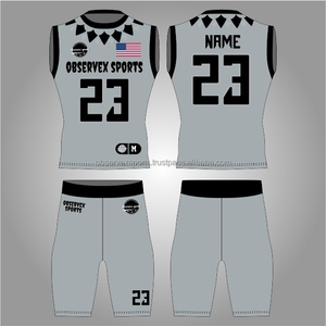 7V7 7on7 Youth Flag Football Uniforms OEM ODM Customized Printed Polyester/Cotton Complete Set - Product Image 1
