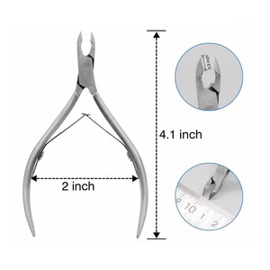 Professional Luxury Stainless Steel <b>Nail</b> Clippers with Wide Jaw Opening for Finger & Toe Thick <b>Nails</b>-Heavy Duty Manual <b>Tool</b> - Product Image 1