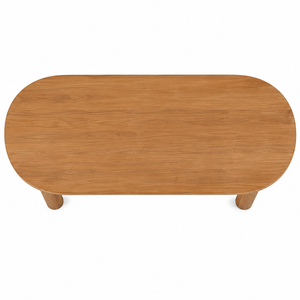Mesa de Comedor Moderna y Contemporánea de Madera de Teca Sólida, Duradera e Impermeable, Ecológica, Hecha a Mano para Uso en el Hogar y Hoteles, con Capacidad para 8 Personas - Product Image 4