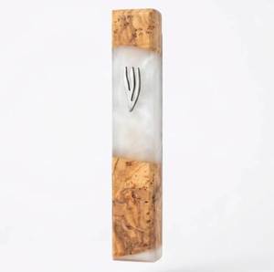 Hot Selling Walnut Wood Mezuzah <b>Case</b> Handmade Jewish Doorpost Cover Luxury Judaica Home Decor Gift - Product Image 3