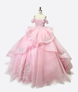 Handmade <b>Princess</b> Pink off Shoulder Sweetheart Quinceanera Lace Party Women's Wedding <b>Dresses</b> Wedding Dressgirl <b>Dress</b> <b>Prom</b> <b>Dress</b> - Product Image 1