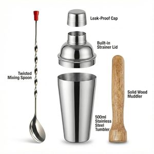 Équipement de mixologie, muddler, équipement de bar professionnel, équipement de bar à domicile, équipement de bar de restaurant, équipement de bar d'hôtel, café - Product Image 1
