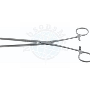 Pinza Intestinal NABSONS MED, Pinza para Esponjas de Acero Inoxidable Personalizada, Instrumento Quirúrgico Urológico Manual Reutilizable, CE ISO OEM - Product Image 2