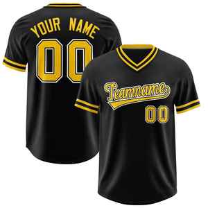 Nuevo Diseño Personalizado de Camisetas de Béisbol Unisex, Diseño Clásico para Equipos, Tela de Poliéster Antibacteriana, Manga Corta, Personalizable - Product Image 2