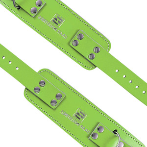 Correas de tobillo de cuero de alta resistencia para máquina de cable - Tobilleras acolchadas para entrenamiento de fuerza de piernas y glúteos con polea - Product Image 6