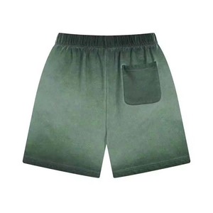 Pantalones Cortos Deportivos Casuales para Hombre, de Color Sólido, Secado Rápido, con Cordón Ajustable, Bolsillos y Cintura Media, Tejido de Poliéster - Product Image 5