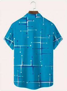 Camisa de Manga Corta con Estampado Hawaiano para Hombre, Nueva Moda de Verano, Diseño Floral, Estilo Casual - Product Image 2