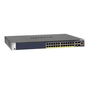 M4300-28G-<b>PoE</b>+ <b>24</b>-<b>Port</b> Gigabit Full-Duplex & Half-Duplex Stackable Managed <b>Switch</b> 10GBASE-T SFP+ 550W China - Product Image 2